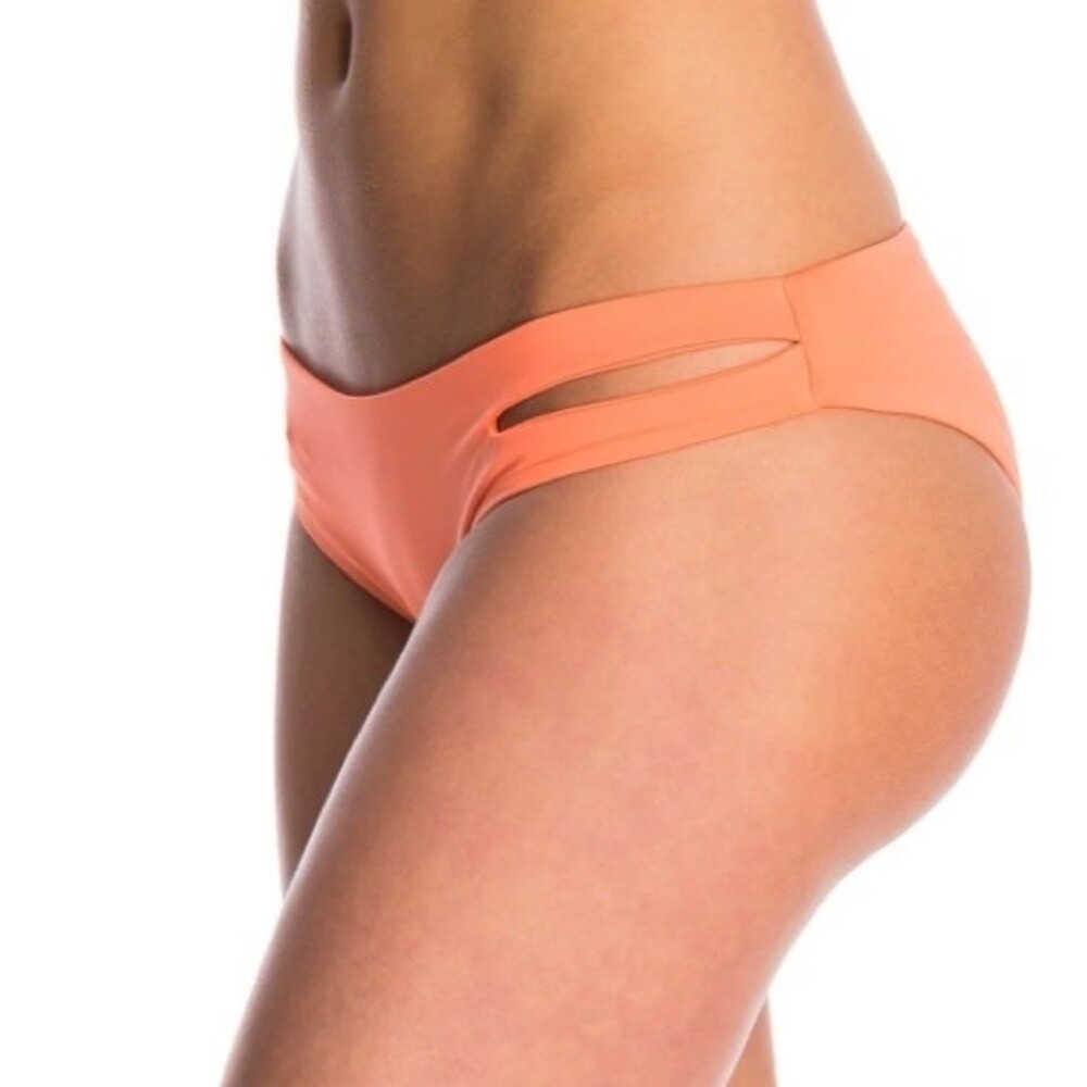 L*space Peach Estelle cutout side Bikini Swim Bottoms M